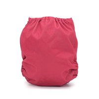 Red Pocket Cloth Diaper - "Gale" Solid Color with Insert