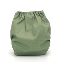 Green Pocket Cloth Diaper - Solid Green Color "Sage" with Insert