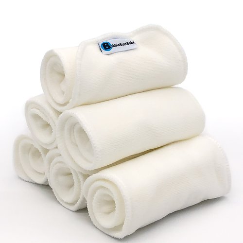 6-Layer Cloth Diaper Inserts (6 pack)