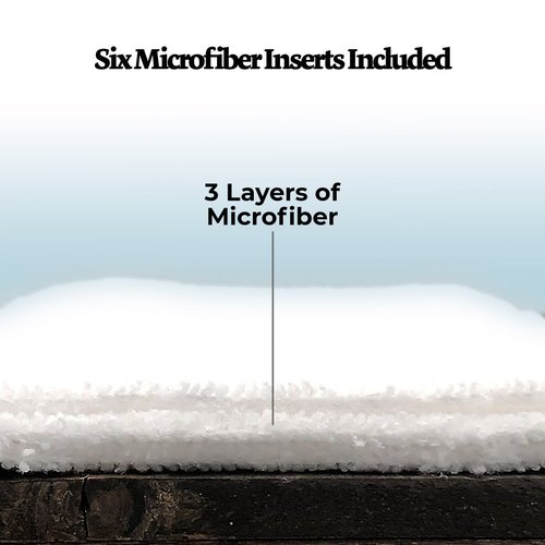 Build Your Own 6-pack pocket cloth diapers with 3-layer diaper inserts